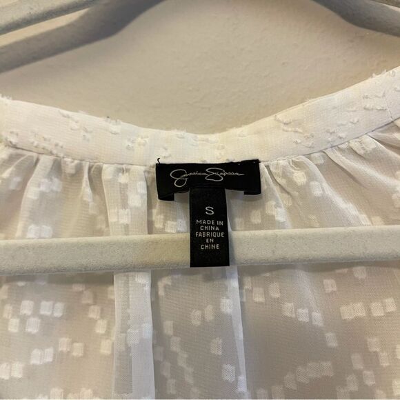 Jessica Simpson sheer type top size small - Picture 4 of 6